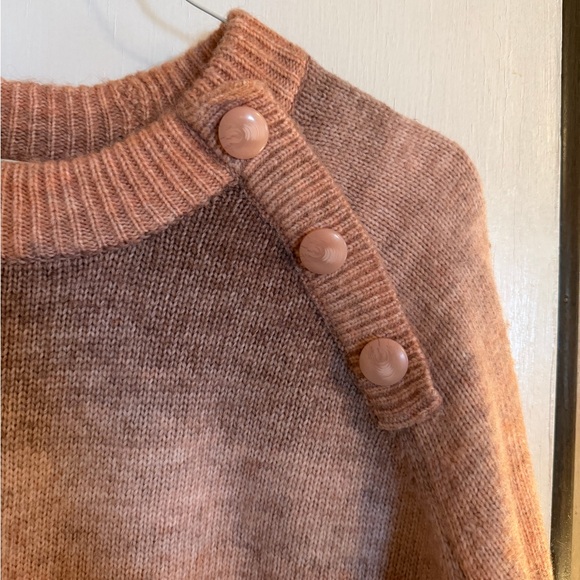 LC Lauren Conrad Long Sleeve Sweater with Button Accents (medium) - Picture 3 of 7